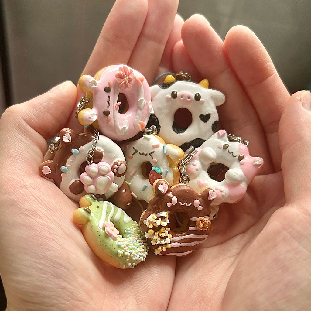 Donut Phone Charm