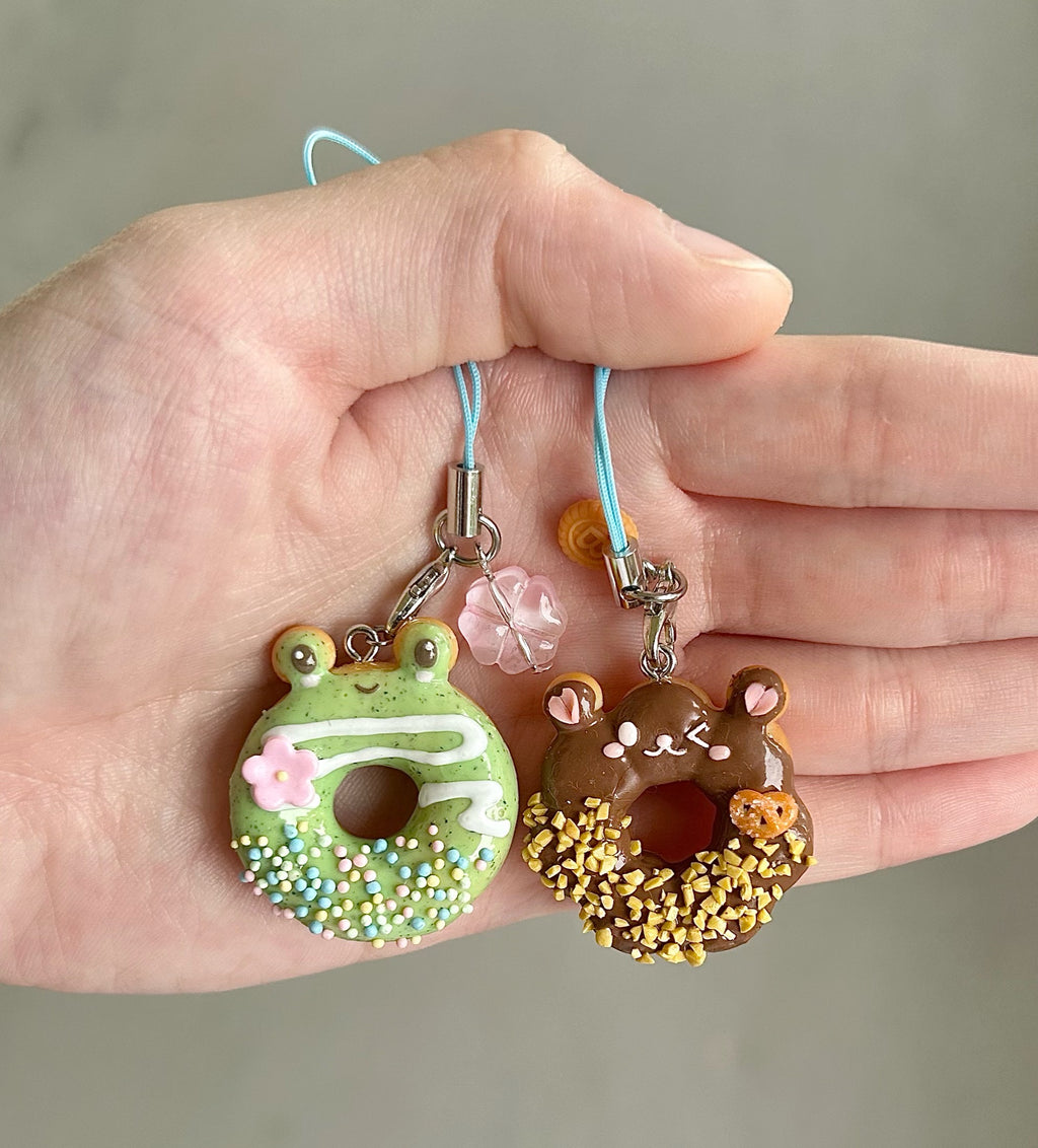 Donut Phone Charm