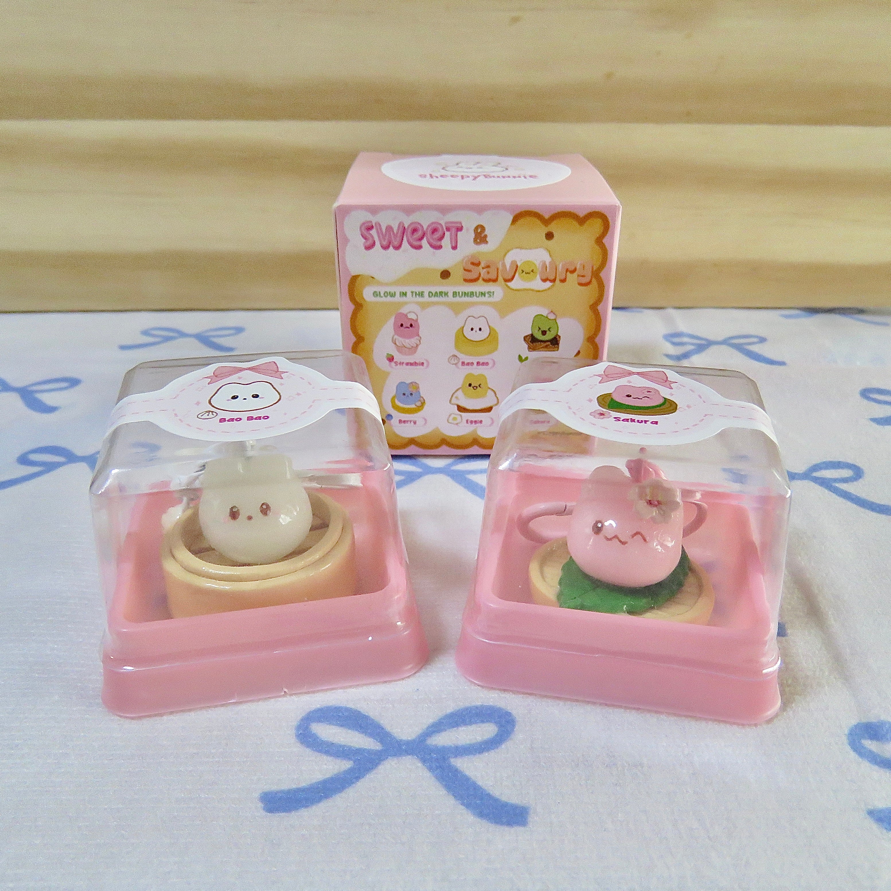 Sweet and Savoury Glow in the Dark Bunbuns Blind Box