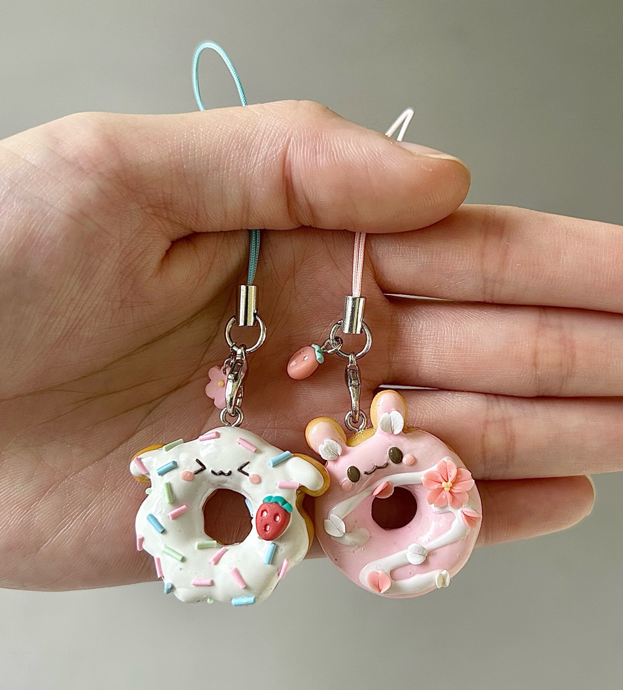 Donut Phone Charm