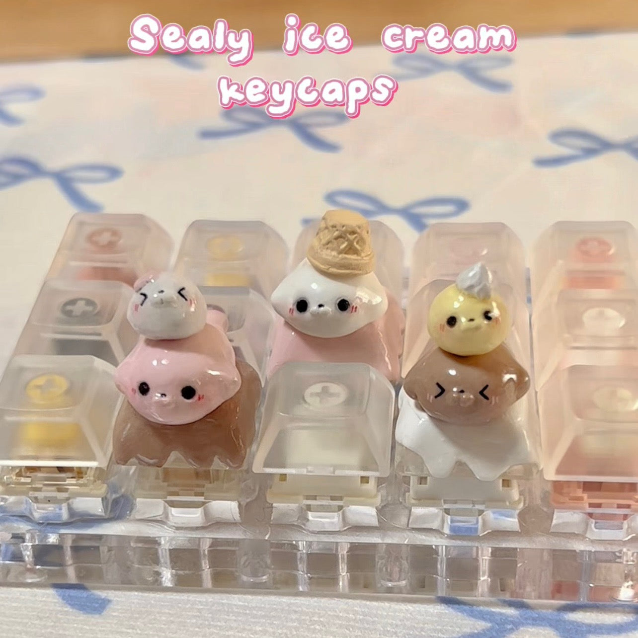 Sealy Ice Cream Keycaps (Made-to-Order)