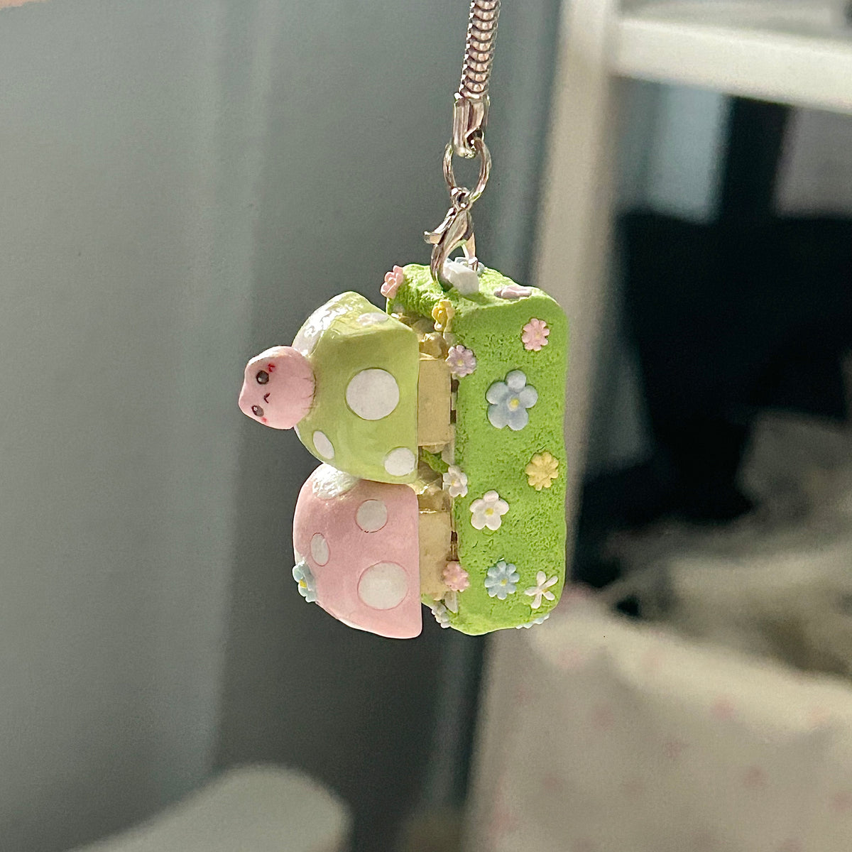 Mushroom Frog Clicker/Keycap (Made-to-order)