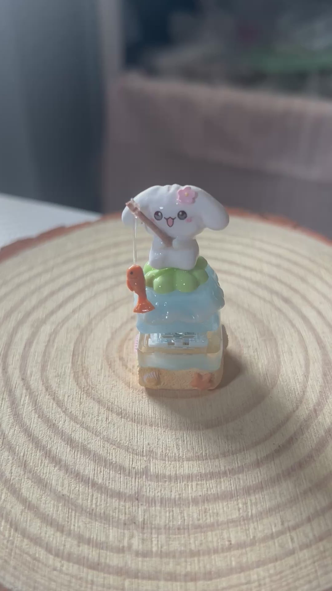 Chiffon Fishing Pond Keycap (Made-to-order)