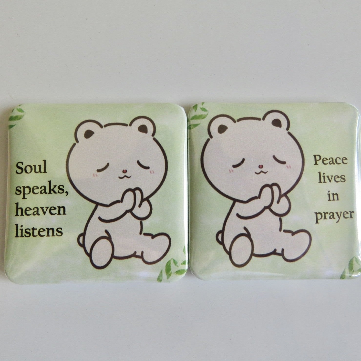 Quote magnets/badges