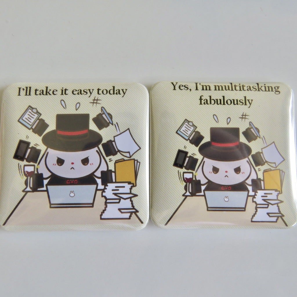 Quote magnets/badges